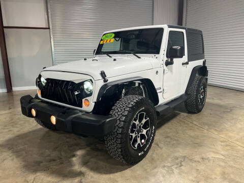 2018 Jeep Wrangler JK for sale at 216 Auto Sales in Mc Calla AL