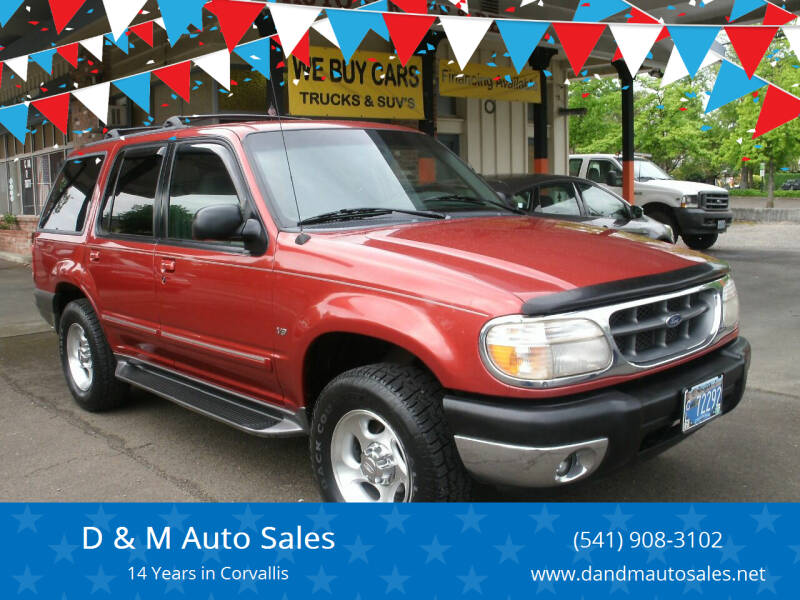 2001 Ford Explorer for sale at D & M Auto Sales in Corvallis OR