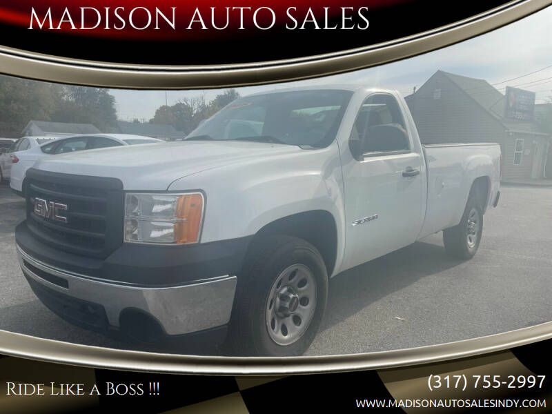 2012 GMC Sierra 1500 for sale at MADISON AUTO SALES in Indianapolis IN