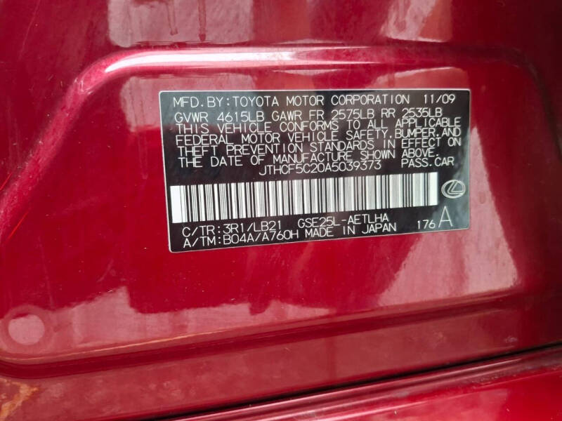 2010 Lexus IS 250