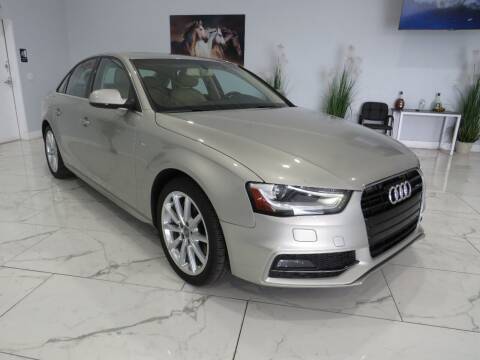2014 Audi A4 for sale at Dealer One Auto Credit in Oklahoma City OK