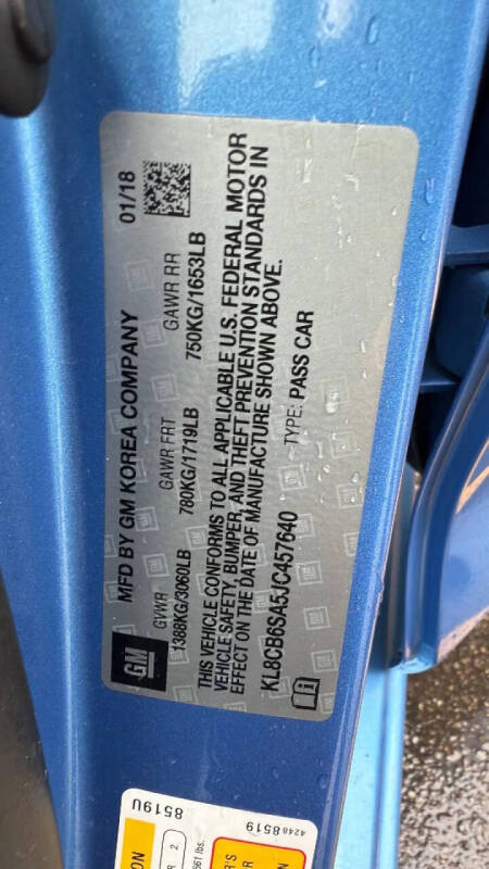 2018 Chevrolet Spark LS CVT