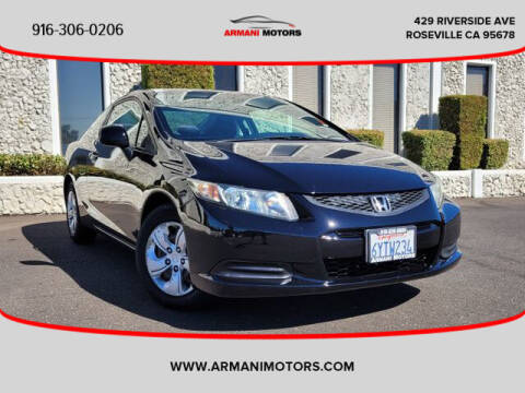 2013 Honda Civic for sale at Armani Motors in Roseville CA