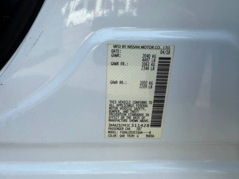 2018 Nissan LEAF