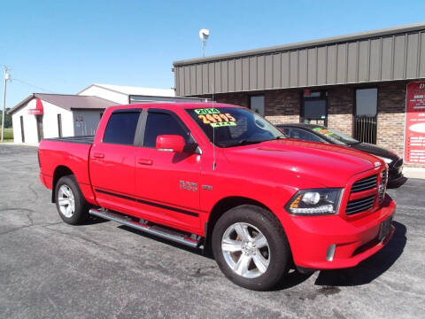 2014 RAM 1500 for sale at Dietsch Sales & Svc Inc in Edgerton OH