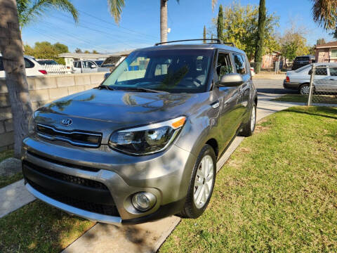 2017 Kia Soul for sale at E and M Auto Sales in Bloomington CA