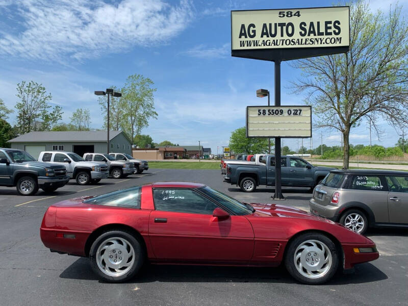 1995 Chevrolet Corvette for sale at AG Auto Sales in Ontario NY