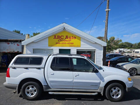 2001 Ford Explorer Sport Trac for sale at ABC AUTO CLINIC CHUBBUCK in Chubbuck ID