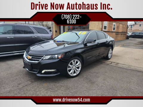 2018 Chevrolet Impala for sale at Drive Now Autohaus Inc. in Cicero IL