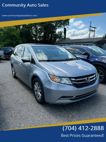 2016 Honda Odyssey for sale at Community Auto Sales in Gastonia NC