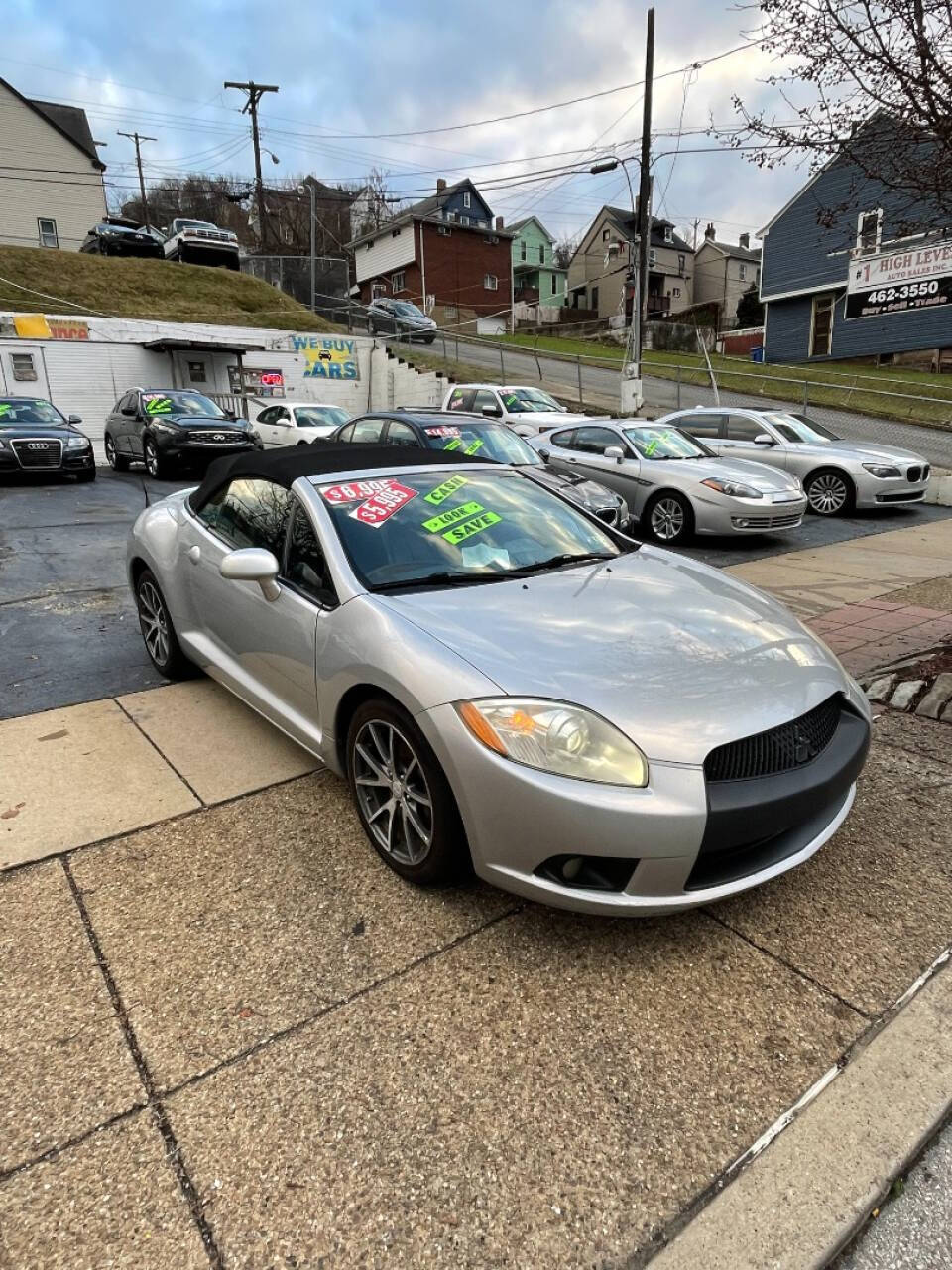 2012 Mitsubishi Eclipse Spyder for sale at High Level Auto Sales INC in Homestead, PA