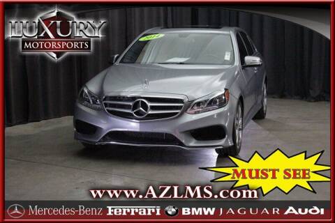 2014 Mercedes-Benz E-Class for sale at Luxury Motorsports in Phoenix AZ