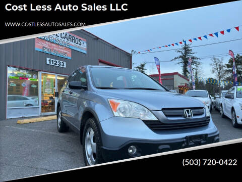 2008 Honda CR-V for sale at Cost Less Auto Sales LLC in Portland OR