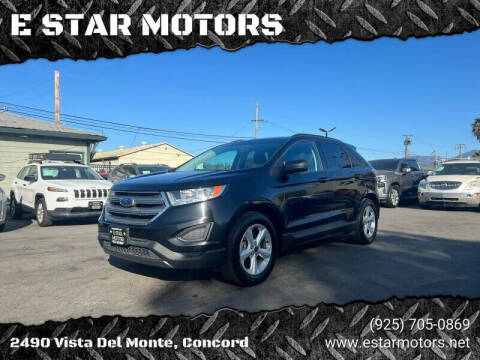 2016 Ford Edge for sale at E STAR MOTORS in Concord CA