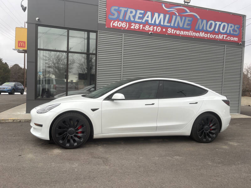 2022 Tesla Model 3 for sale at Streamline Motors in Billings MT