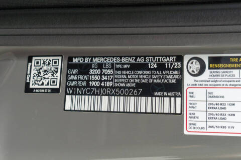 2024 Mercedes-Benz G-Class AMG G 63