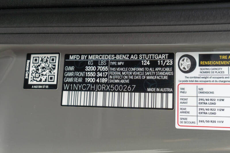 2024 Mercedes-Benz G-Class AMG G 63