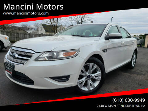 2012 Ford Taurus for sale at Mancini Motors in Norristown PA