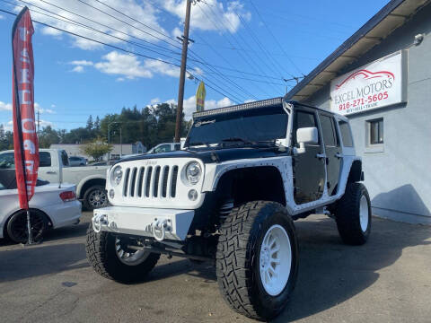 2017 Jeep Wrangler Unlimited for sale at Excel Motors in Sacramento CA