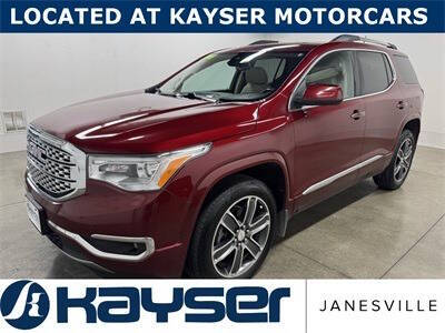 2018 GMC Acadia for sale at Kayser Motorcars in Janesville WI