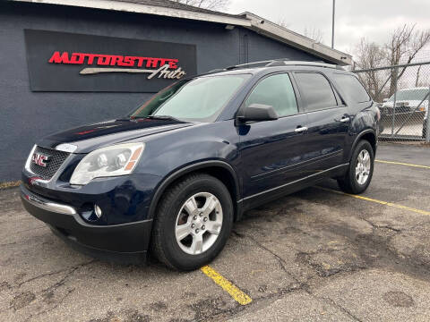 2012 GMC Acadia for sale at Motor State Auto Sales in Battle Creek MI