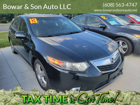 2013 Acura TSX for sale at Bowar & Son Auto LLC in Janesville WI