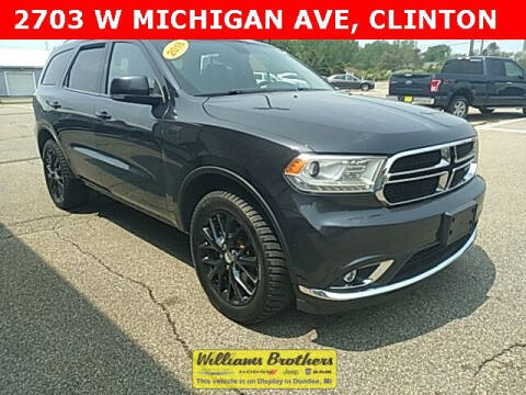 2016 Dodge Durango for sale at Williams Brothers Pre-Owned Monroe in Monroe MI
