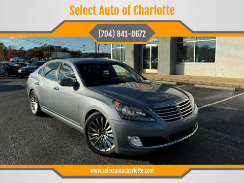 2014 Hyundai Equus for sale at Select Auto of Charlotte in Matthews NC