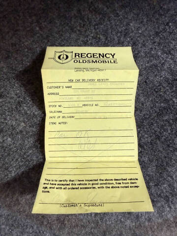 1983 Oldsmobile Ninety-Eight Regency