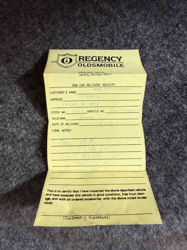 1983 Oldsmobile Ninety-Eight Regency