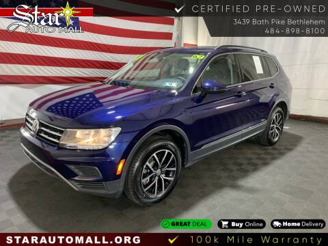 2021 Volkswagen Tiguan for sale at STAR AUTO MALL 512 in Bethlehem PA
