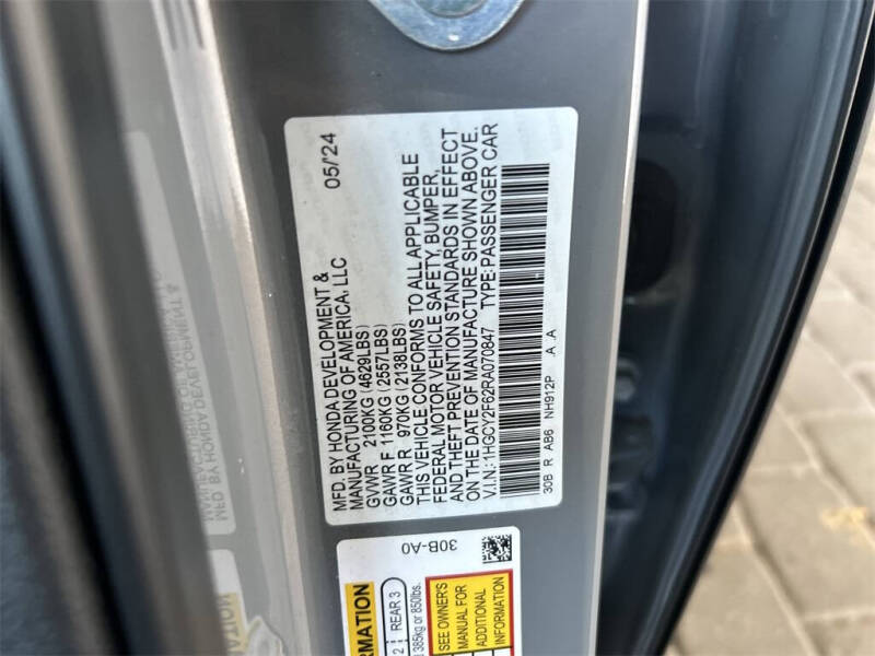 2024 Honda Accord Hybrid EX-L