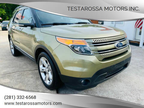 2013 Ford Explorer for sale at Testarossa Motors Inc. in League City TX