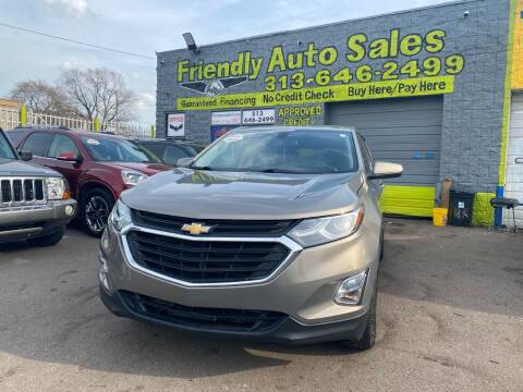 2018 Chevrolet Equinox for sale at Friendly Auto Sales in Detroit MI