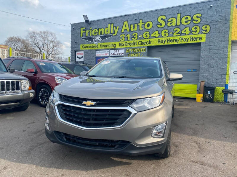 2018 Chevrolet Equinox for sale at Friendly Auto Sales in Detroit MI