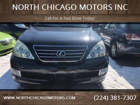 2004 Lexus GX 470 for sale at NORTH CHICAGO MOTORS INC in North Chicago IL