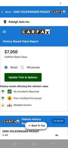2006 Volkswagen Passat 2.0T