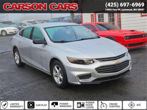 2017 Chevrolet Malibu for sale at Carson Cars in Lynnwood WA