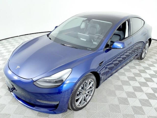 Used 2022 Tesla Model 3 Base with VIN 5YJ3E1EA3NF236477 for sale in Peoria, AZ