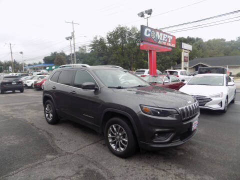 2019 Jeep Cherokee for sale at Comet Auto Sales in Manchester NH