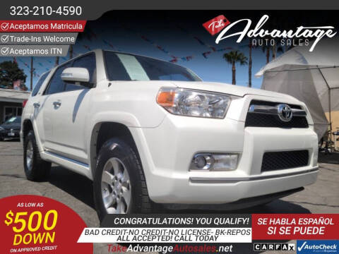 2012 Toyota 4Runner for sale at ADVANTAGE AUTO SALES INC in Bell CA