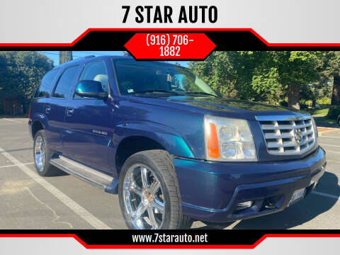 2005 Cadillac Escalade for sale at 7 STAR AUTO in Sacramento CA