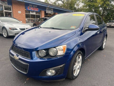 2013 Chevrolet Sonic for sale at CENTRAL AUTO GROUP in Raritan NJ