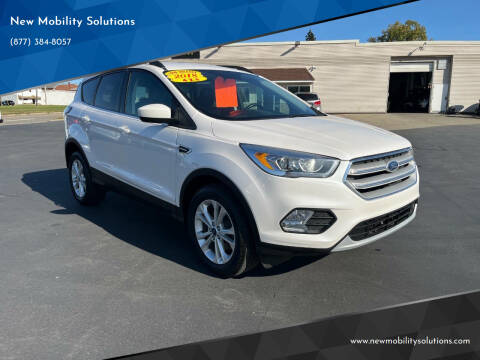 2018 Ford Escape for sale at New Mobility Solutions in Jackson MI