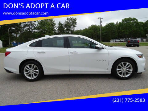 2017 Chevrolet Malibu for sale at DON'S ADOPT A CAR in Cadillac MI