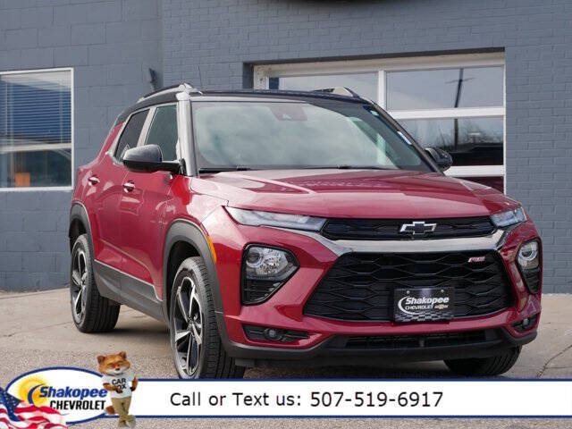 Used 2021 Chevrolet Trailblazer RS with VIN KL79MUSL7MB003155 for sale in Shakopee, Minnesota