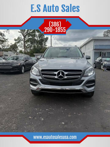 2016 Mercedes-Benz GLE for sale at E.S Auto Sales in Port Orange FL