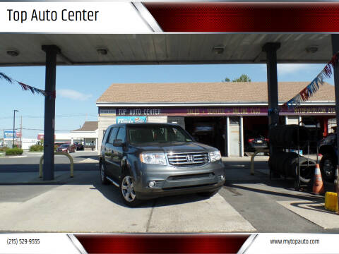 2012 Honda Pilot for sale at Top Auto Center in Quakertown PA