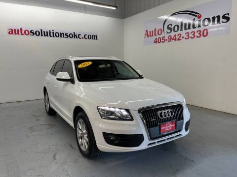 2012 Audi Q5 for sale at Auto Solutions in Warr Acres OK