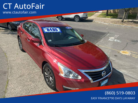 2015 Nissan Altima for sale at CT AutoFair in West Hartford CT